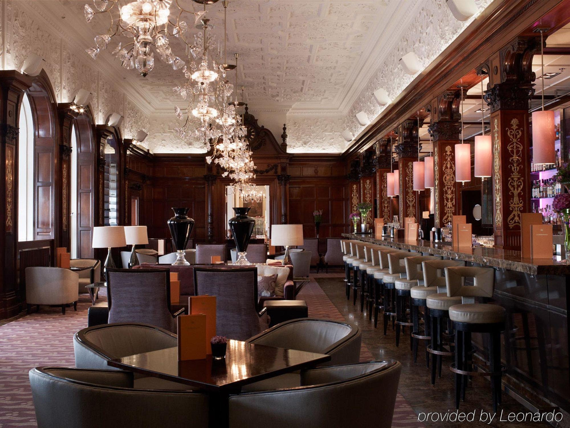 Grand Hotel Стокгольм Ресторан фото The Bar at The Connaught