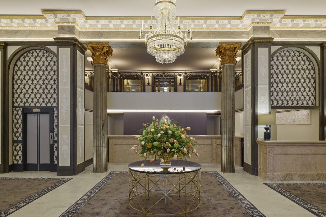 Grand Hotel Стокгольм Экстерьер фото The lobby of the hotel