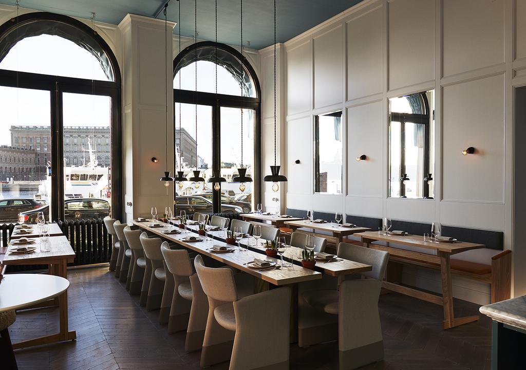 Grand Hotel Стокгольм Экстерьер фото Restaurant interior